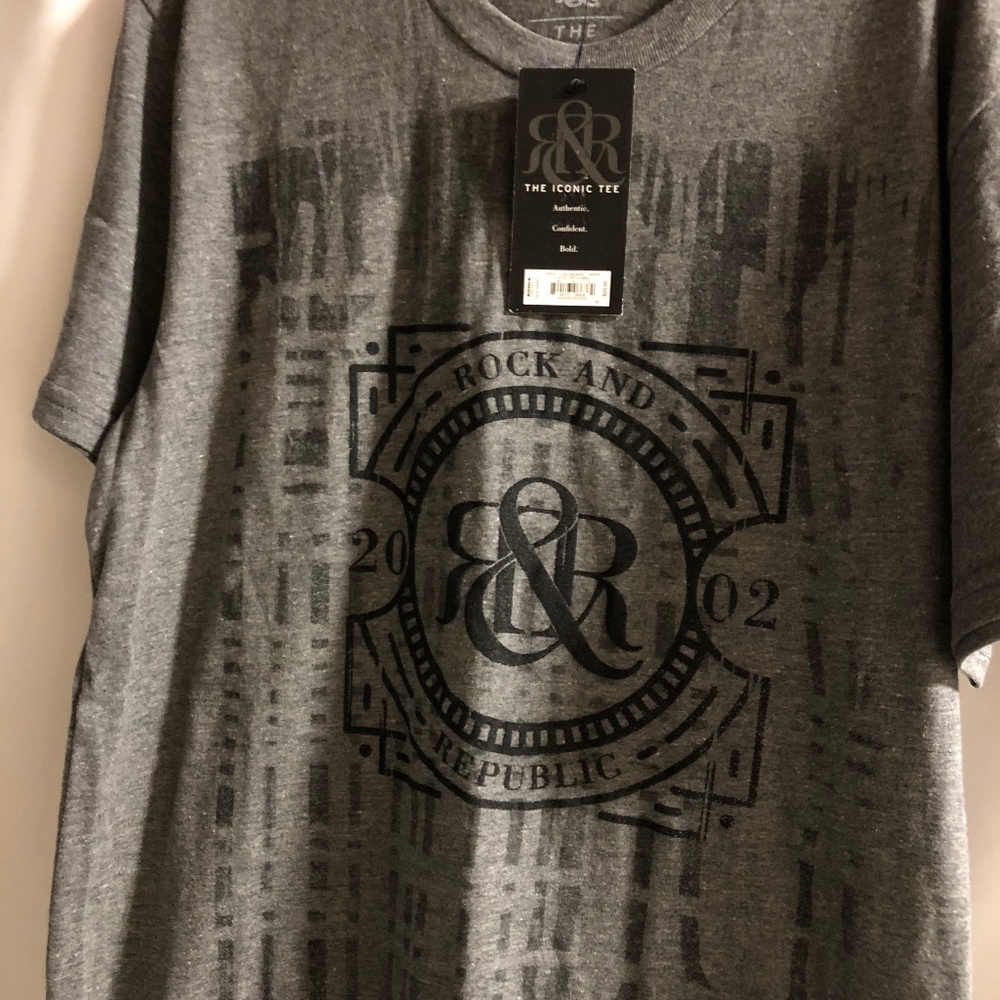 NWT mens Rock & Republic tee S